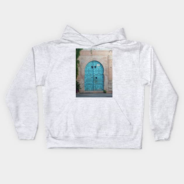 Medina Door Kids Hoodie by tomg